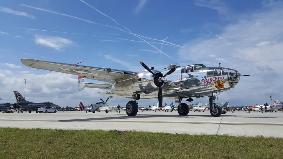 Panchito B-25 Mitchell bomber
